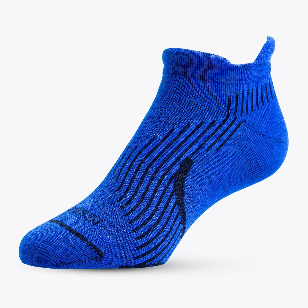 NZ Sock Company Men's Climayarn Merino Low Cut Liner - Blue Ocean image 0